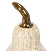 Artículo Calabaza decorativa de cerámica, decoración de mesa otoñal, 12 cm