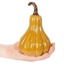 Artículo Calabaza decorativa para mesa de Halloween, 18 cm.