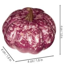 Artículo Juego de decoración de mini calabazas, decoraciones de otoño y Halloween, colores surtidos, 4 cm, 24 piezas