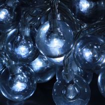 Artículo Guirnalda de luces de bolas cerezo exterior blanco frío 60 LED 900 cm