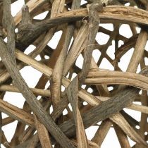 Bola decorativa madera de vid natural Ø15cm