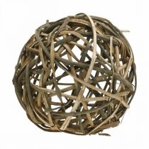 Bola decorativa madera de vid natural Ø25cm