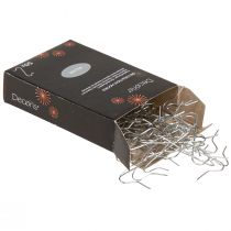 Artículo Percha de bolas percha plateada bolas navideñas 35mm 50uds