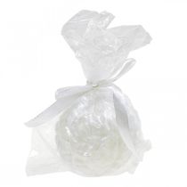 Artículo Vela esférica con motivo de rosa para decoración y ocasiones románticas.