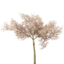 Decoración de flores artificiales, rama de coral, ramas decorativas blanco marrón 40cm 4ud