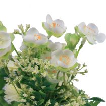 Artículo Flores artificiales decoración ramo de flores artificiales Jasmin Bellis artificial 30cm