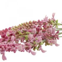 Artículo Flores artificiales, decoración de lavanda, ramo de lavanda violeta 45cm 3 piezas