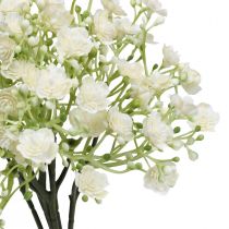 Gypsophila flores artificiales Gypsophila blanco L30cm 6pcs en ramo