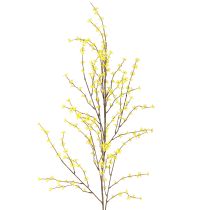 Artículo Rama artificial de Pascua con flores amarillas, rama decorativa de primavera, L138cm