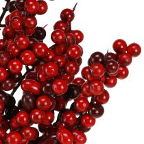 Artículo Rama artificial con frutos rojos otoño Navidad 60cm 2ud