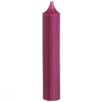 Artículo Velas de cera de palo corto en Berry 21×110mm 6 piezas