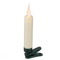 Artículo Velas de árbol LED con batería y brillo remoto 10 LED H10cm