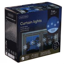 Artículo Decoración de ventana LED Navidad blanco frío para batería 25×90cm