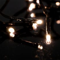 Artículo Cadena de luces LED para exterior 288er 2.4m negro/blanco cálido
