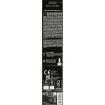 Artículo Velas LED blancas cónicas de cera blanca cálida de 24,5 cm, 2 unidades