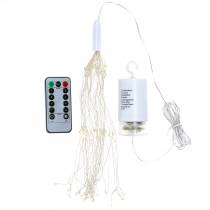 Paquete de luces LED con control remoto y 120 modos de luz