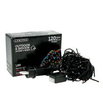 Artículo Cadena luminosa LED para exterior 120 9m color-negro