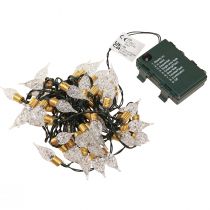 Artículo Guirnalda de luces LED con temporizador batería interior 50 LED 490cm