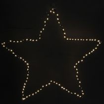 Artículo Estrella LED para colgar metal 110L blanco cálido interior Ø35cm