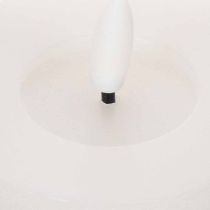 Artículo Vela LED XL Tealight blanca de cera auténtica con temporizador, luz blanca cálida, 6 cm, 2 unidades.
