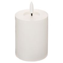 Artículo Vela LED cilíndrica, parpadeante, con temporizador, Ø7cm, 12cm