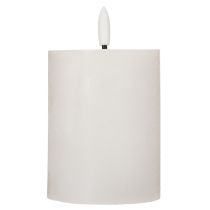 Artículo Vela LED cilíndrica, parpadeante, con temporizador, Ø7cm, 12cm