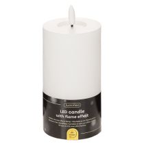 Artículo Vela LED cilíndrica, parpadeante, con temporizador, Ø7cm, 16cm