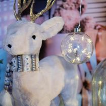 Bolas de Navidad LED luces de hadas de cristal estrellas Ø10cm 2pcs