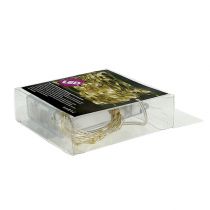 Artículo Cadena de luces LED años 40 a pilas blanco cálido