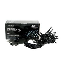 Artículo Cadena luminosa LED Rice 40s 3m para exterior blanco frío