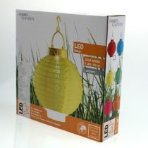 Artículo Lampion LED con solar 20cm rosa