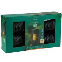 Artículo Antorchas solares LED jardín efecto llama balcón Al. 38 cm 4 piezas