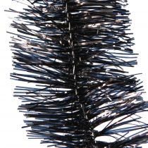 Artículo Guirnalda de oropel árbol de Navidad en negro 270cm 2ud