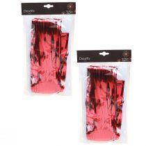 Artículo Decoración glamurosa de puerta con oropel para fiestas y celebraciones.