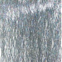 Artículo Oropel plata decoración árbol decoración navideña 50cm