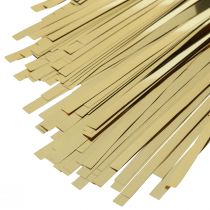 Artículo Oropel oro claro cortina de oropel decorativo oro 90×200cm 2 piezas