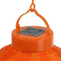 Artículo Lampion LED con solar 20cm naranja