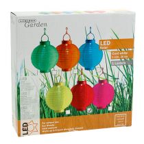 Artículo Lampion LED con solar 20cm rojo