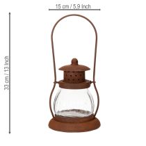 Artículo Farol para iluminación romántica en casa y jardín, 33cm