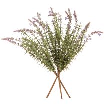 Artículo Hierbas artificiales de lavanda en tallo con 7 ramas 40cm 3 uds.