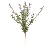 Artículo Hierbas artificiales de lavanda en tallo con 7 ramas 40cm 3 uds.