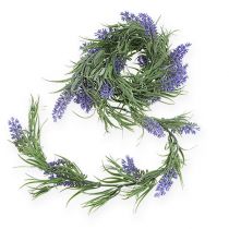 Artículo Guirnalda lavanda violeta 175cm