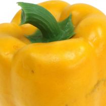 Réplica de comida pimentón amarillo 9,5cm