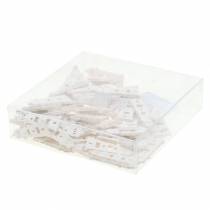 Artículo Decoración dispersa faro madera natural 4cm 72 piezas