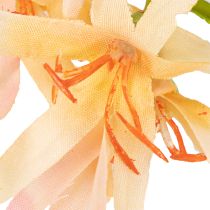 Artículo Lirio artificial con tallo largo, flor artificial, decoración para sala de bodas, 110 cm, 2 piezas