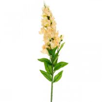 Artículo Snapdragon Flor Artificial Flor de Seda Snapdragons Rosa Crema L92cm