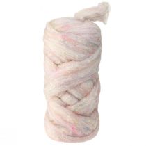 Artículo Lunte Wool Lunte de lana natural que no destiñe, colorido 10m