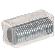 Artículo Disco magnético redondo para portavelas y bandejas metálicas, 1 cm, 20 unidades.