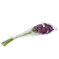 Artículo Mokara orquídea violeta 50cm artificial 6pcs