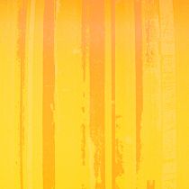 Artículo Flor de papel para puños, color amarillo naranja, 37,5 cm, 100 m